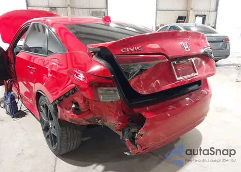 2023 Honda Civic Sport из США, поврежденный, VIN 2HGFE2F54PH523846